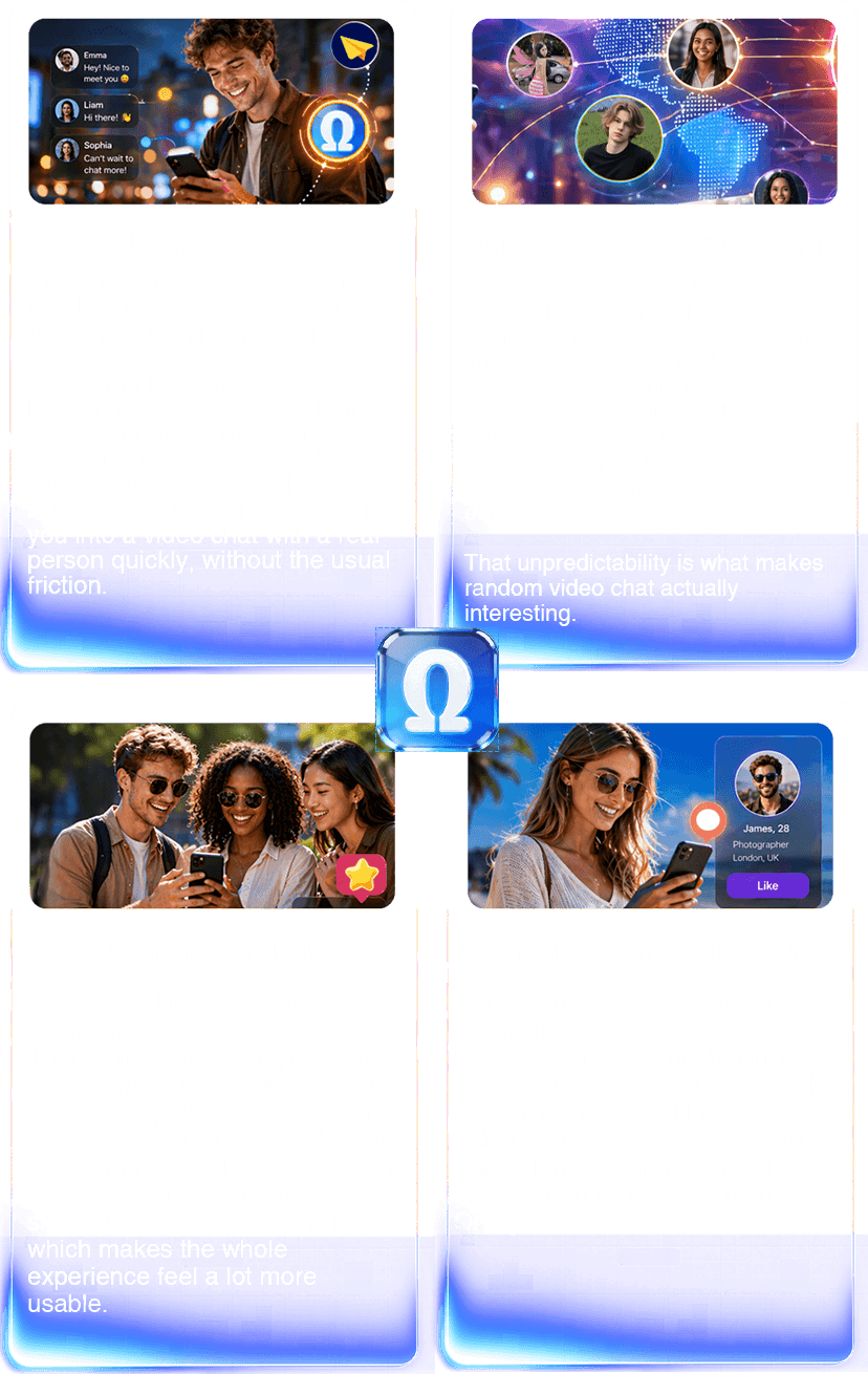 OmegleChat Features